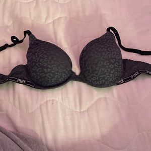 Pink bra